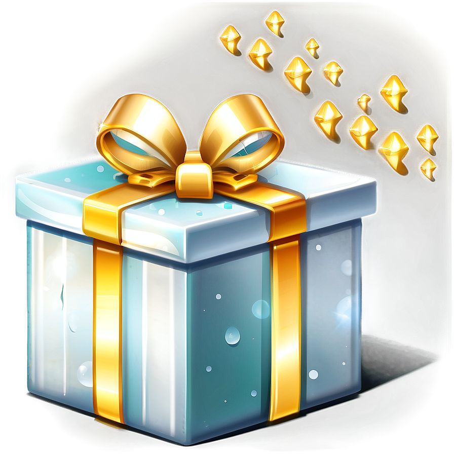 Gold Gift Box Png 05252024 PNG Image