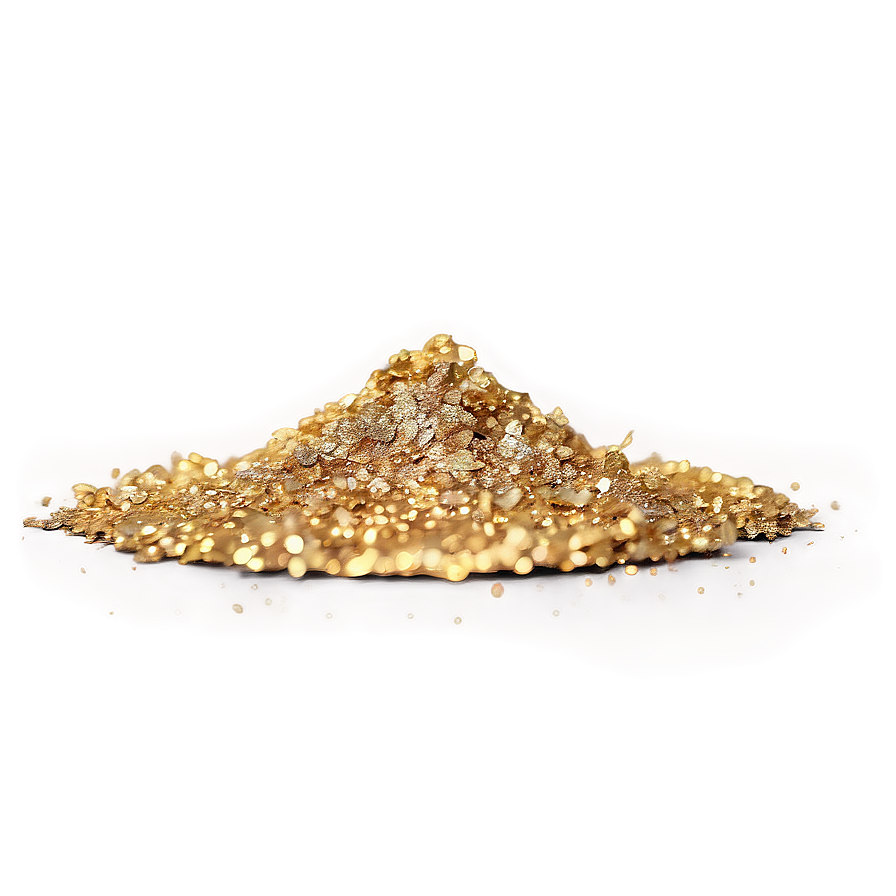 Gold Glitter Dust Png 05032024 PNG Image