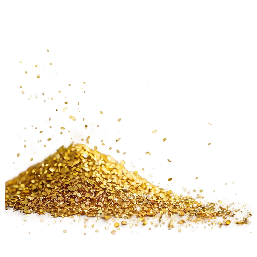 Gold Glitter Haze Png 05232024 PNG Image