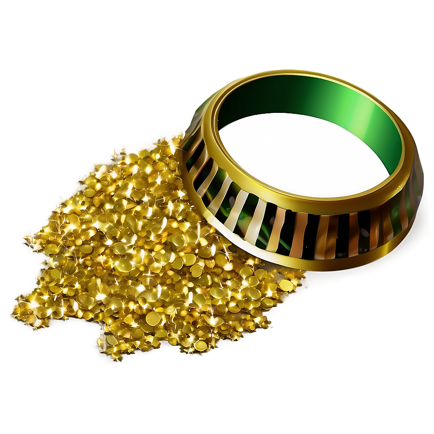 Gold Glitter Layer Png Uqr PNG Image