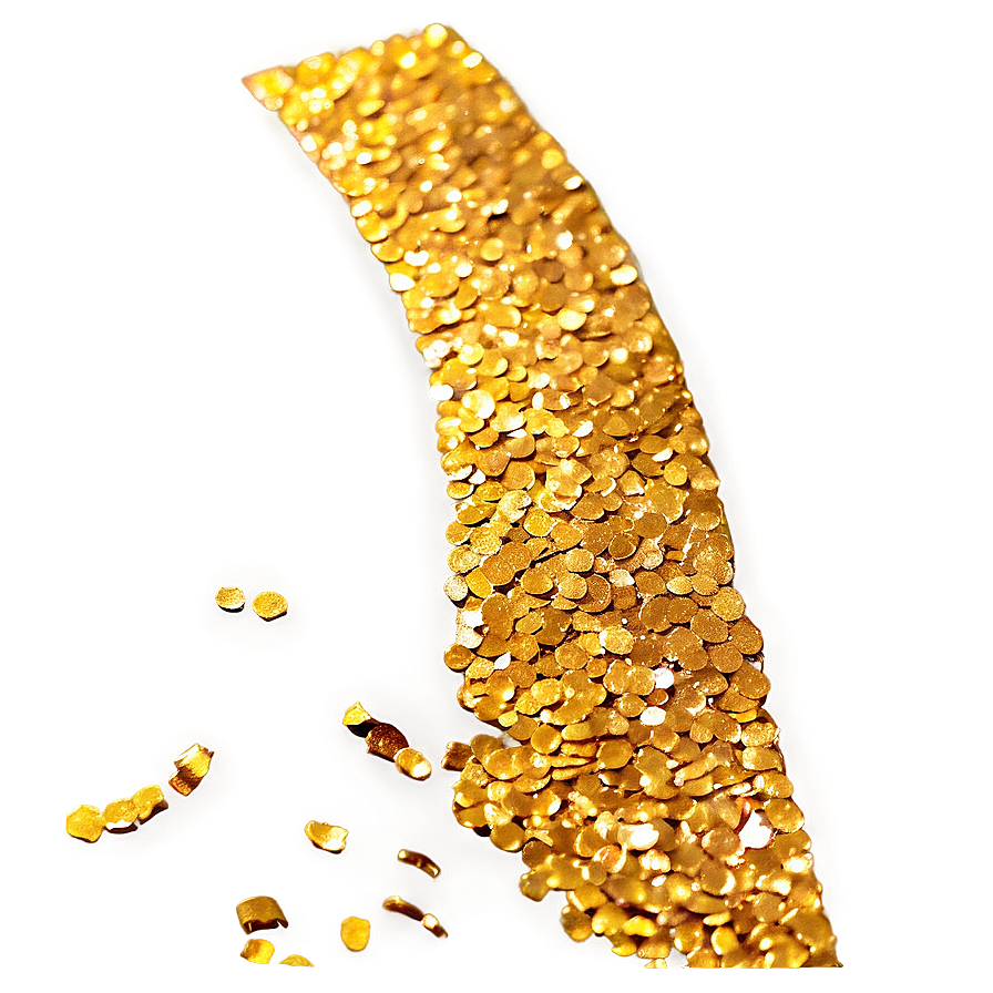 Gold Glitter Path Png Yth59 PNG Image