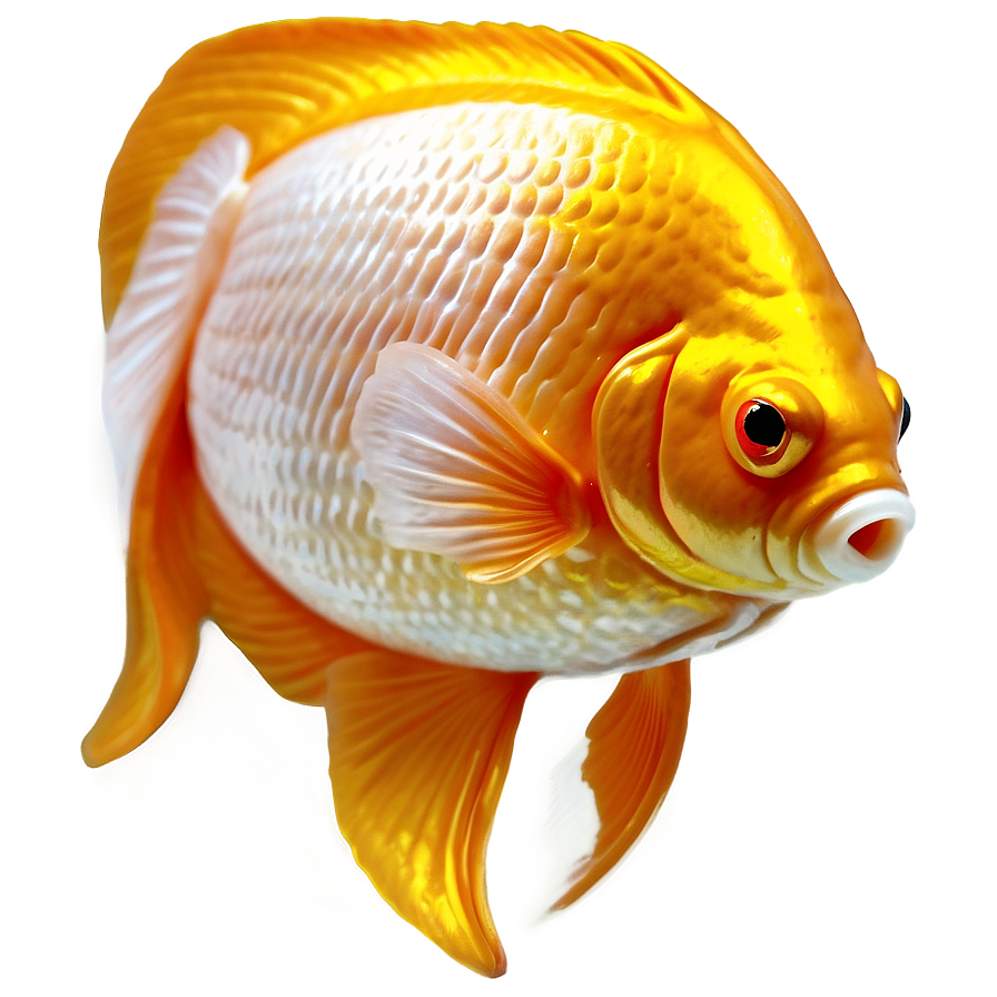 Gold Goldfish Png Clv76 PNG Image