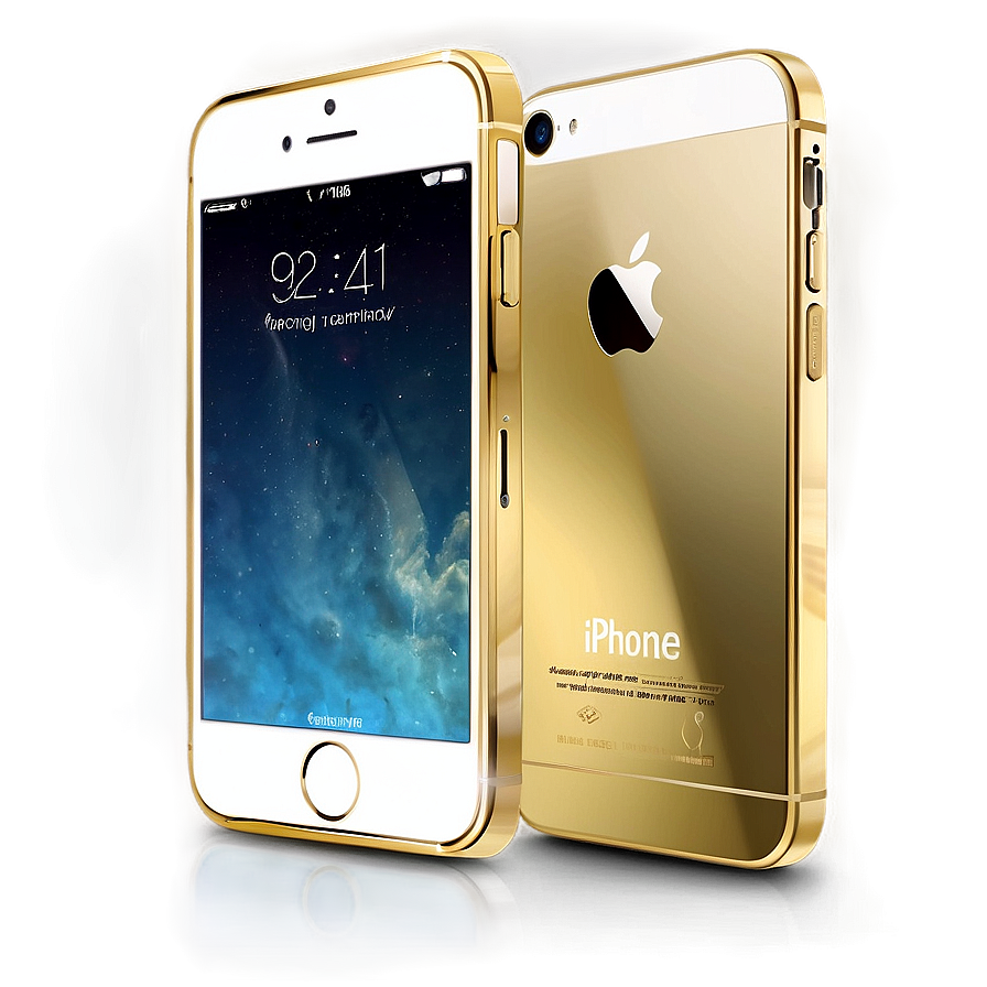 Gold Iphone Luxury Edition Png Hps PNG Image