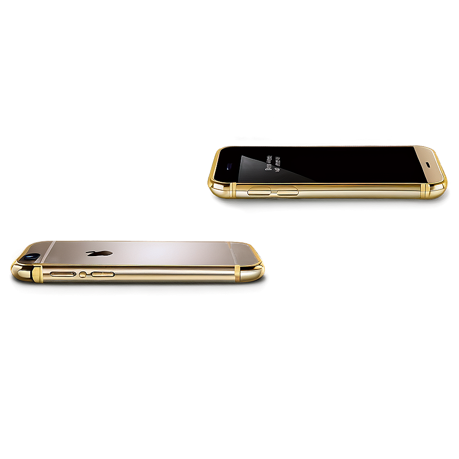 Gold Iphone Luxury Edition Png Kpk70 PNG Image