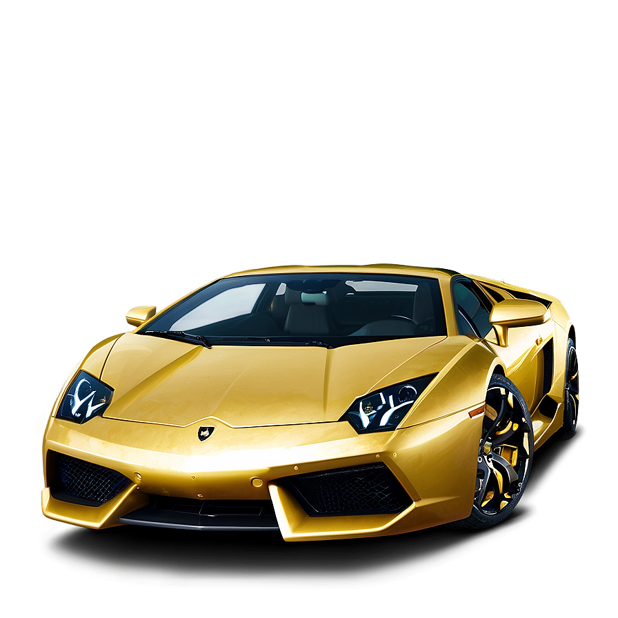 Gold Lamborghini Png Sri PNG Image