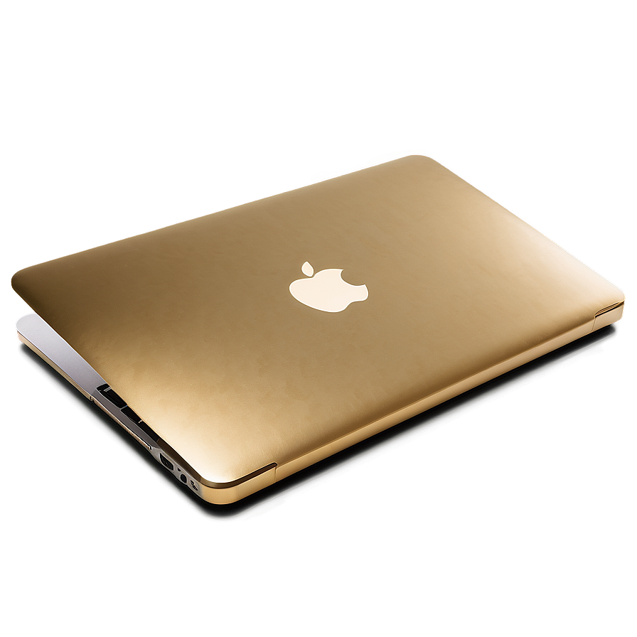 Gold Macbook Png Bbc6 PNG Image