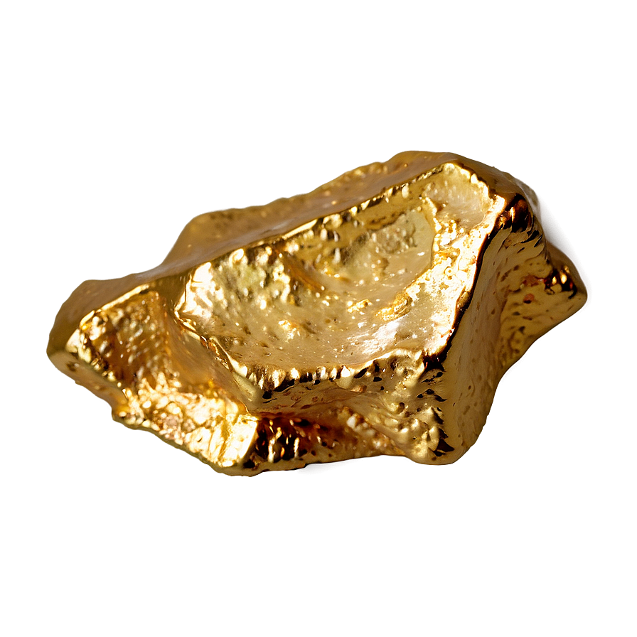 Gold Nugget Chunk Png Uda PNG Image