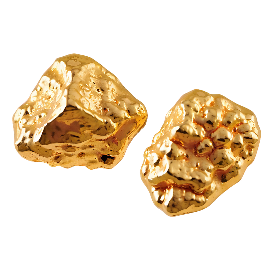 Gold Nugget Illustration Png Agj80 PNG Image