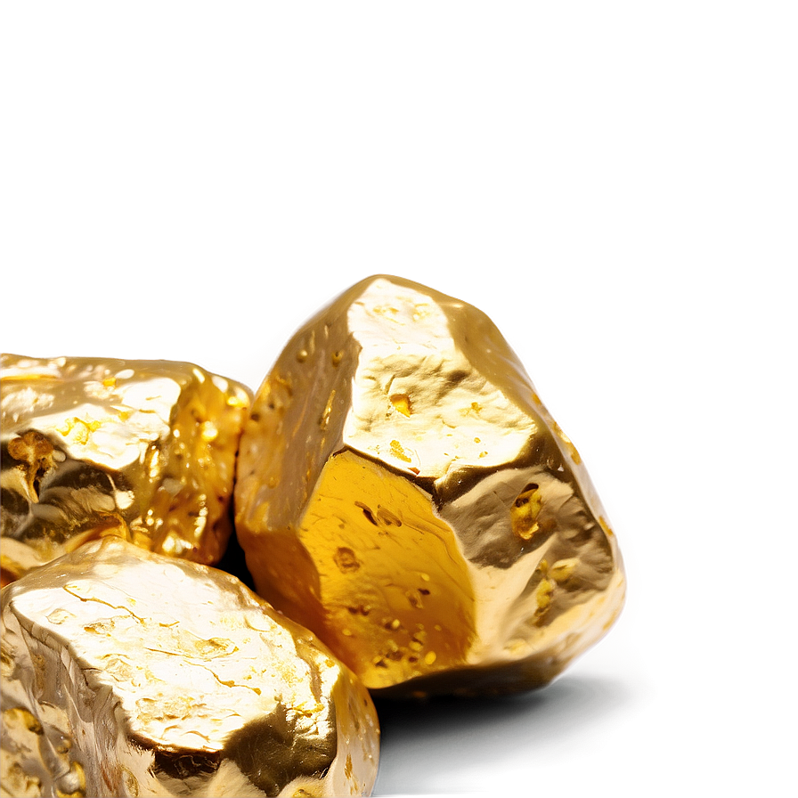 Gold Nugget Rocks Png 05242024 PNG Image