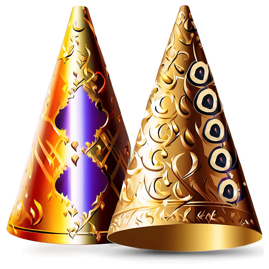 Gold Party Hat Png 05042024 PNG Image