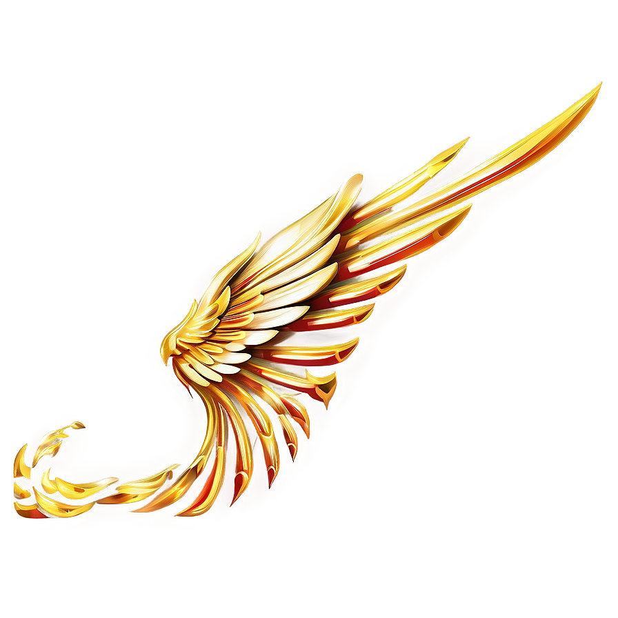 Gold Phoenix Wing Png Ijr PNG Image