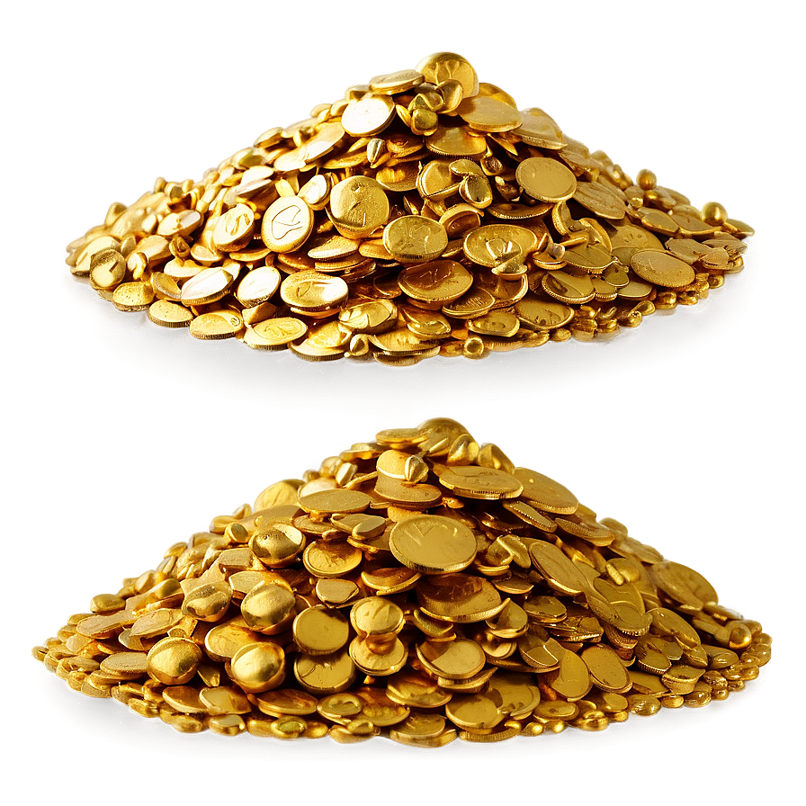 Gold Pile Png Jsk40 PNG Image