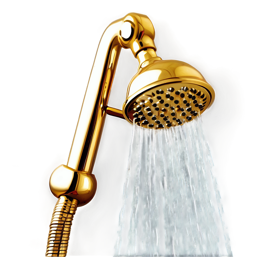 Gold Plated Shower Head Png 70 PNG Image