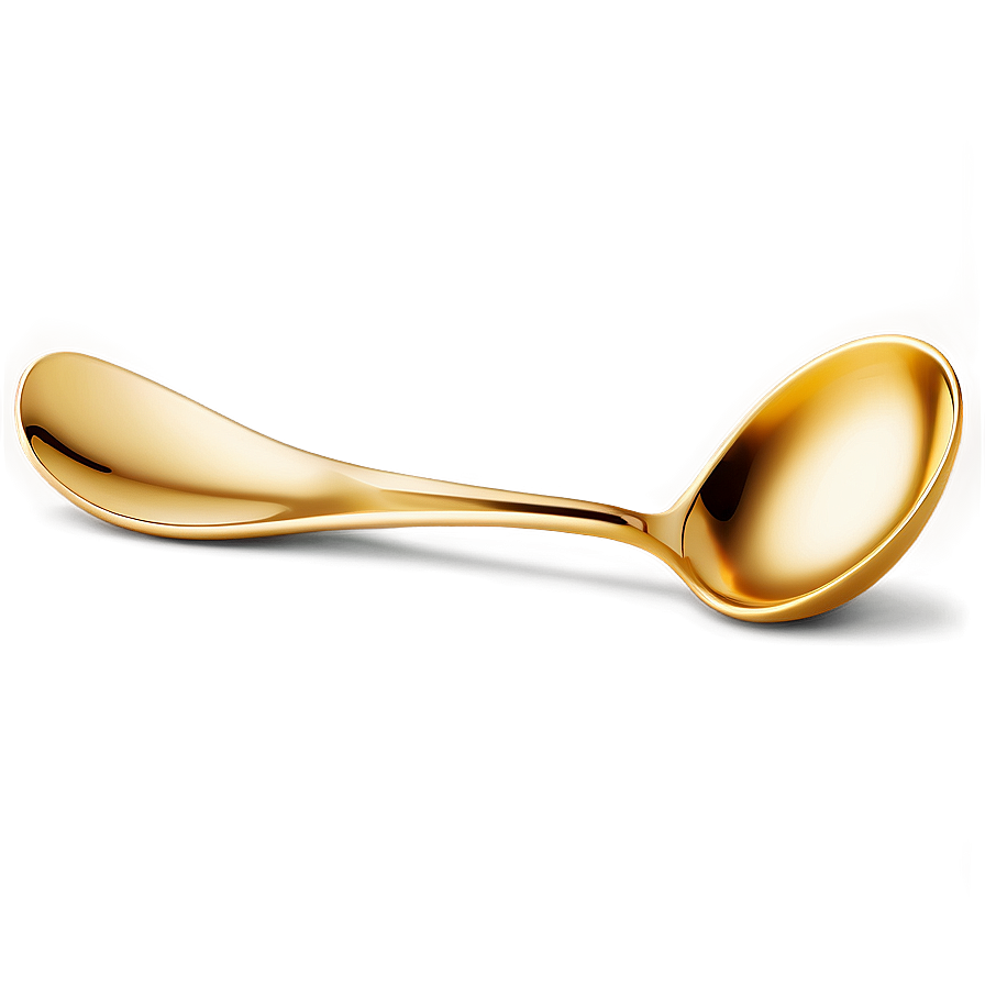 Gold Plated Spoon Png Fgu43 PNG Image