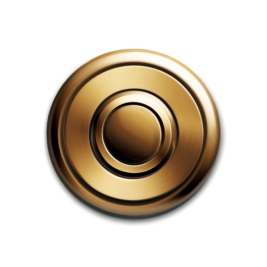 Gold Power Button Png Rwq PNG Image