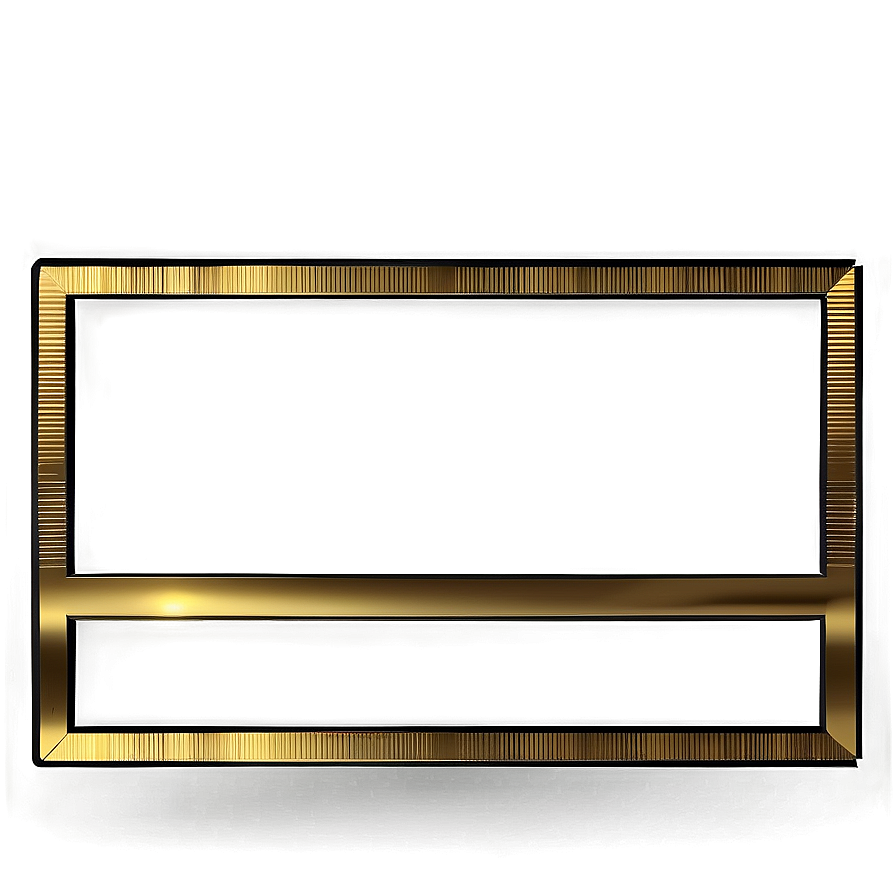 Gold Rectangle Background Png Sjl PNG Image