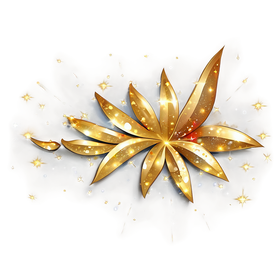 Gold Sparkle A PNG Image