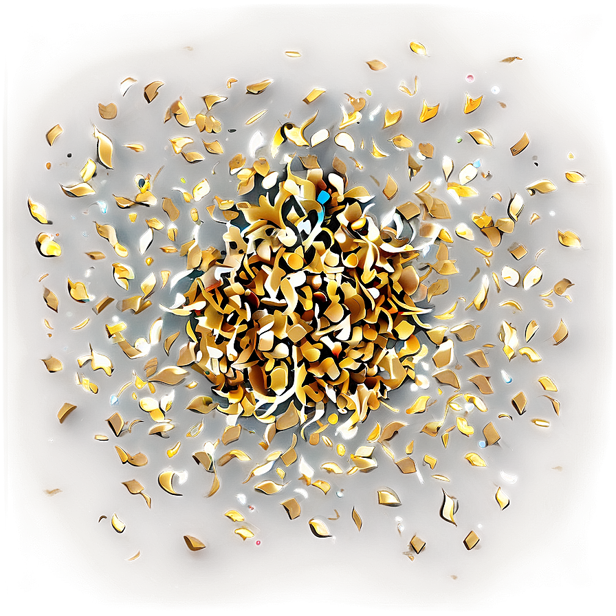 Gold Sparkle Confetti Png Ovf39 PNG Image