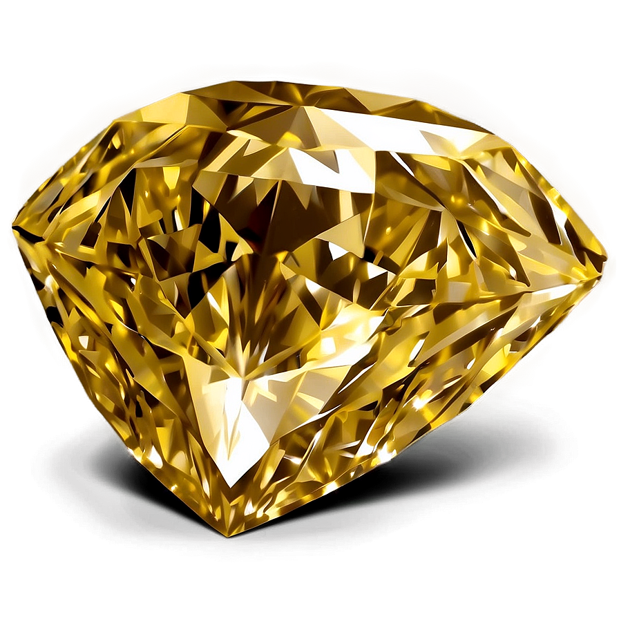 Gold Sparkle Diamond Png 50 PNG Image