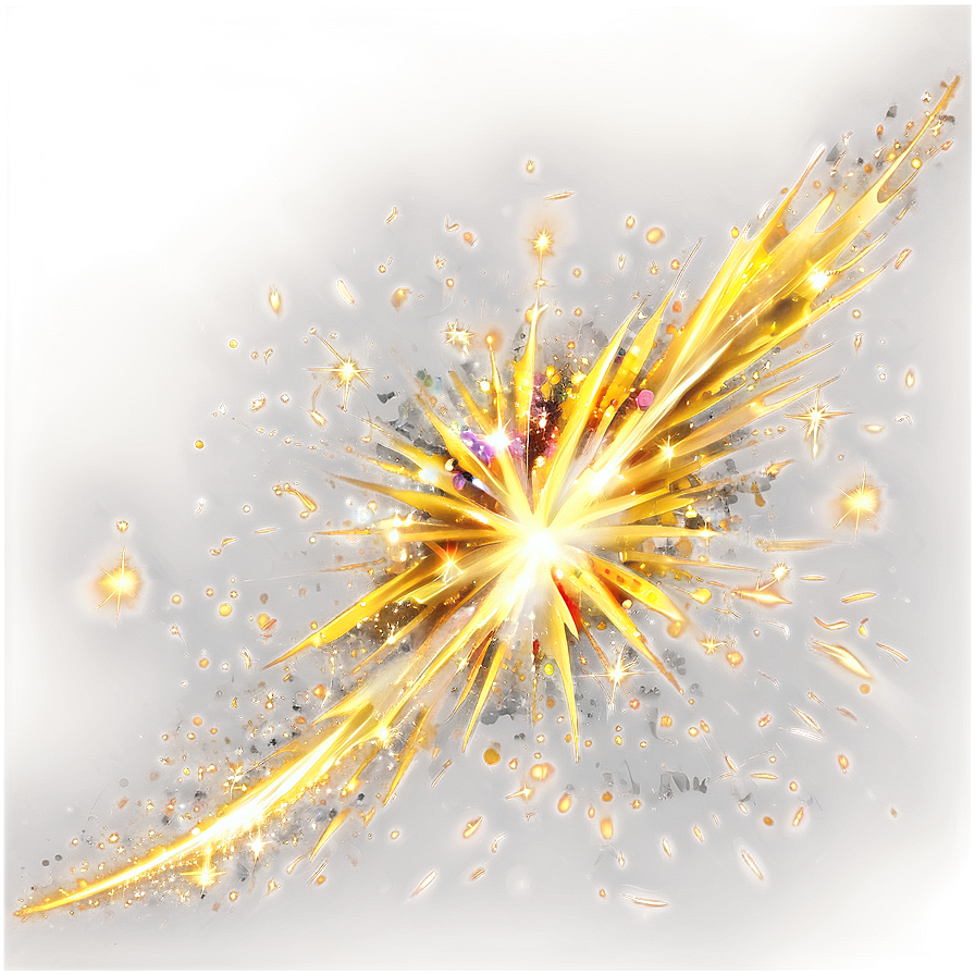 Gold Sparkle Explosion Png Jik PNG Image