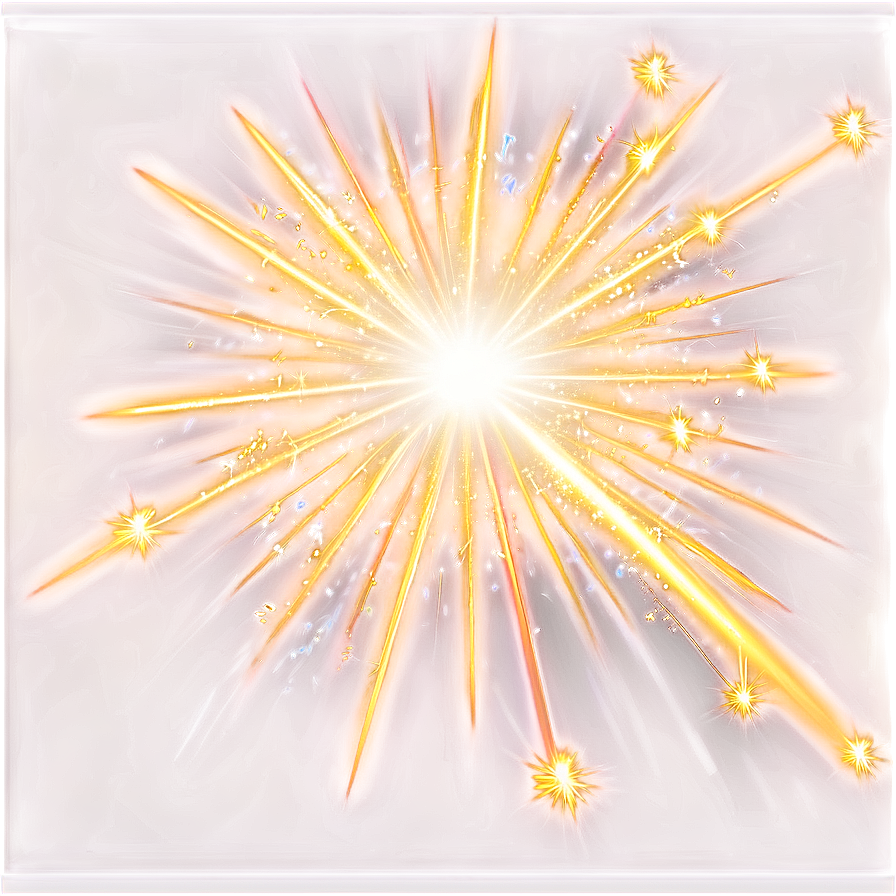 Gold Sparkle Light Rays Png Yld PNG Image