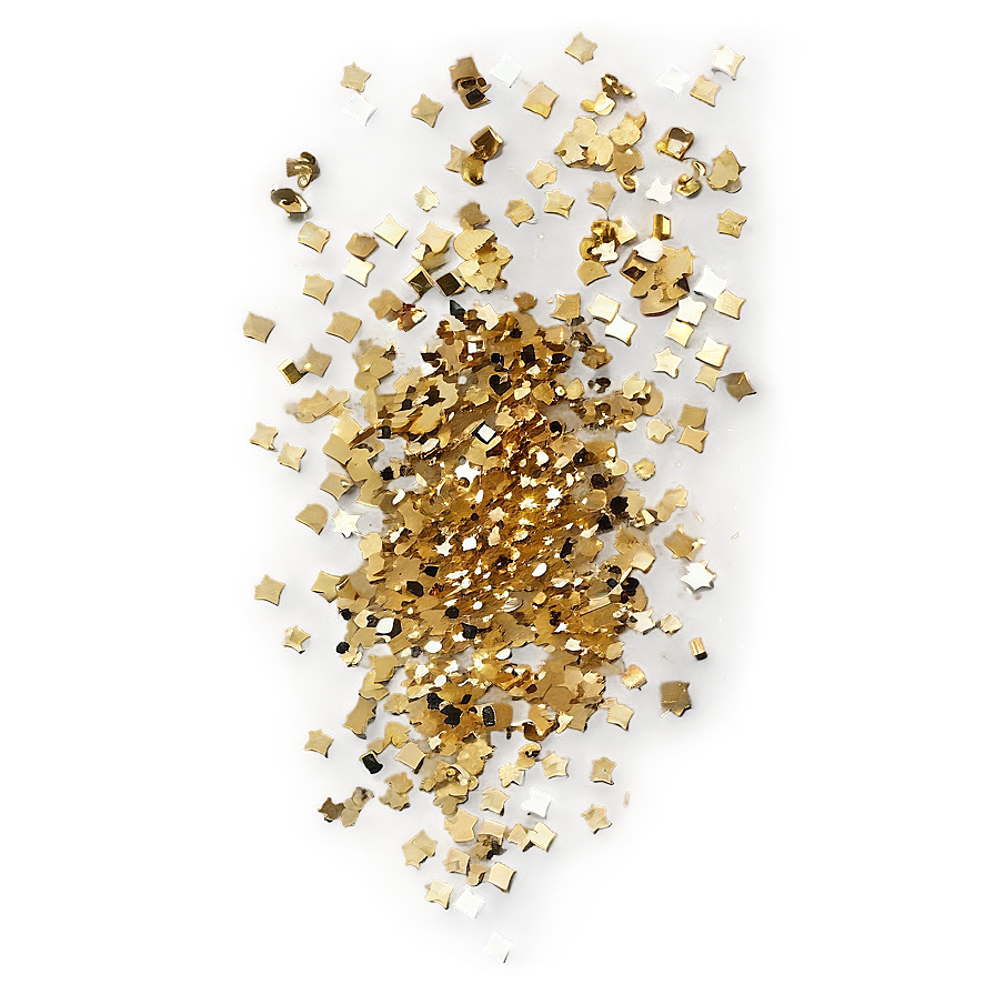 Gold Sparkles And Glitter Png 06122024 PNG Image