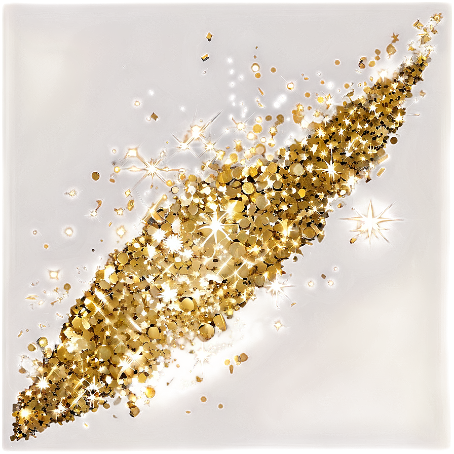 Gold Sparkles And Glitter Png Rnv PNG Image