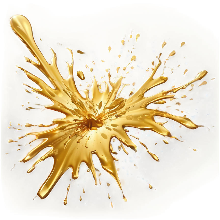 Gold Splash For Branding Png Ukr PNG Image