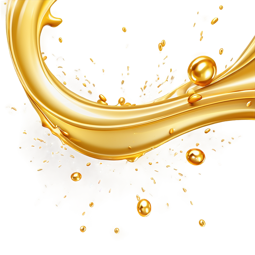 Gold Splash For Cosmetic Products Png Xqv60 PNG Image