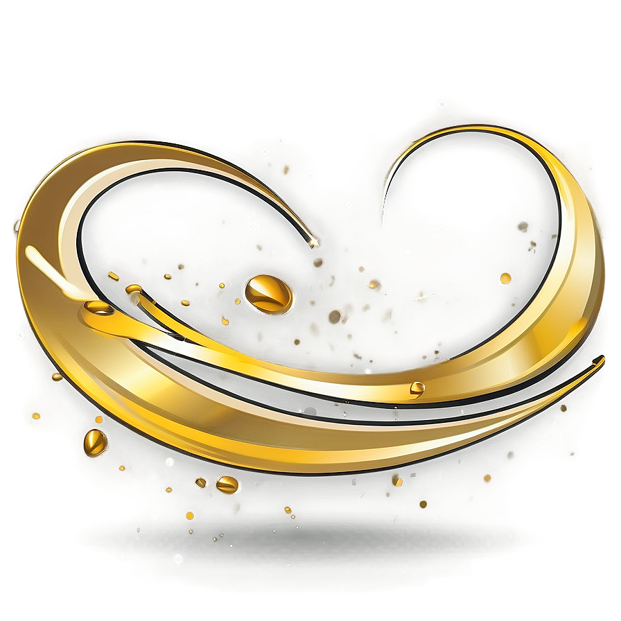 Gold Splash For Logo Design Png 11 PNG Image