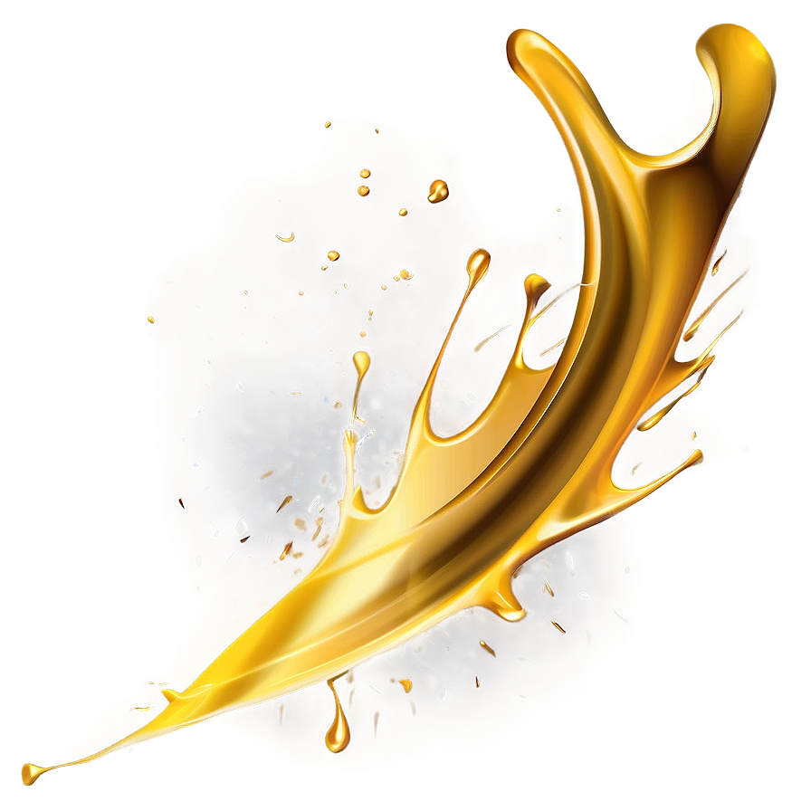 Gold Splash Vector Graphic Png 15 PNG Image