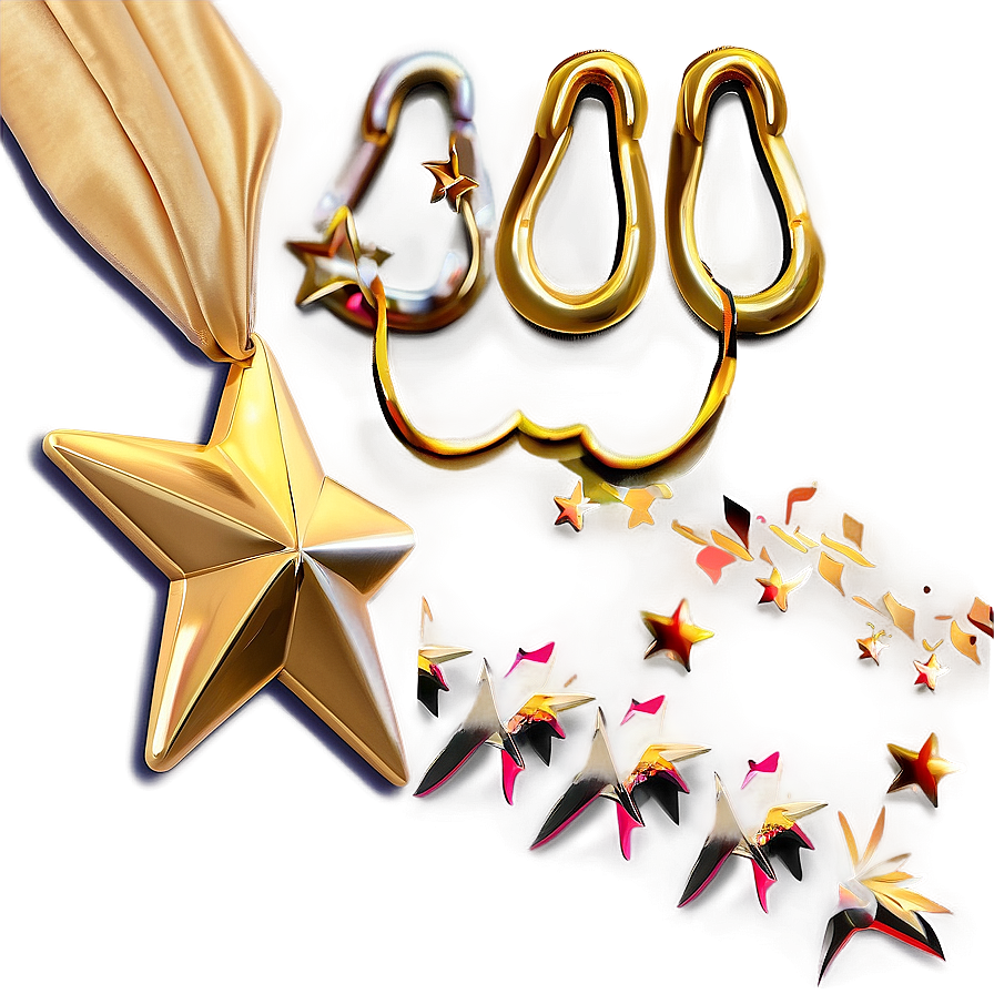 Gold Star Awards Png Sfb33 PNG Image