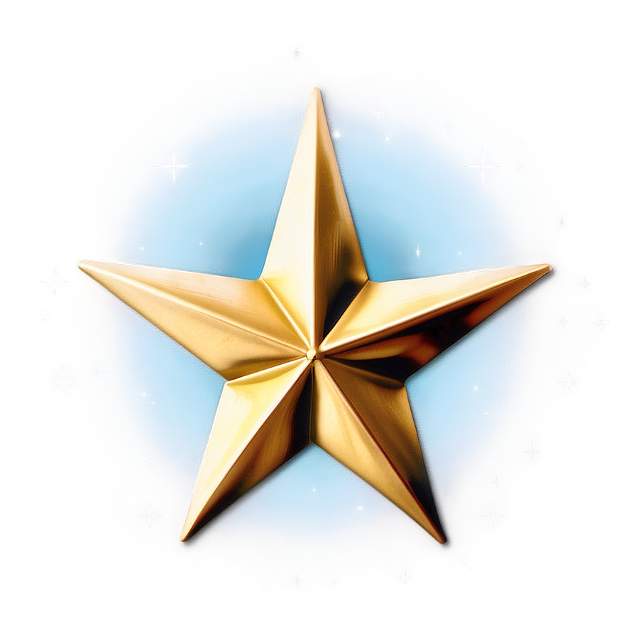 Gold Star Emblems Png 95 PNG Image