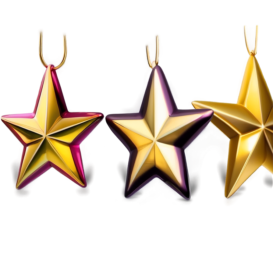 Gold Stars Collection Png 92 PNG Image