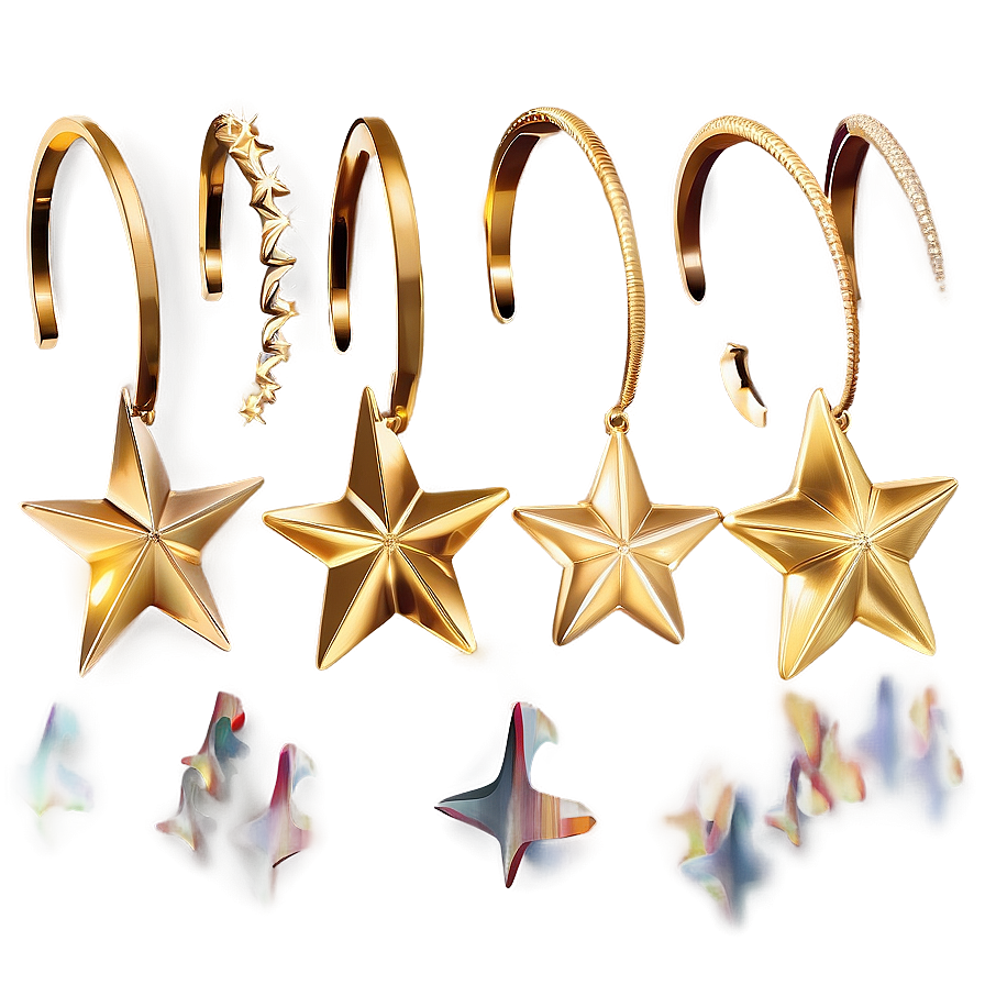 Gold Stars For Design Png Xmi PNG Image