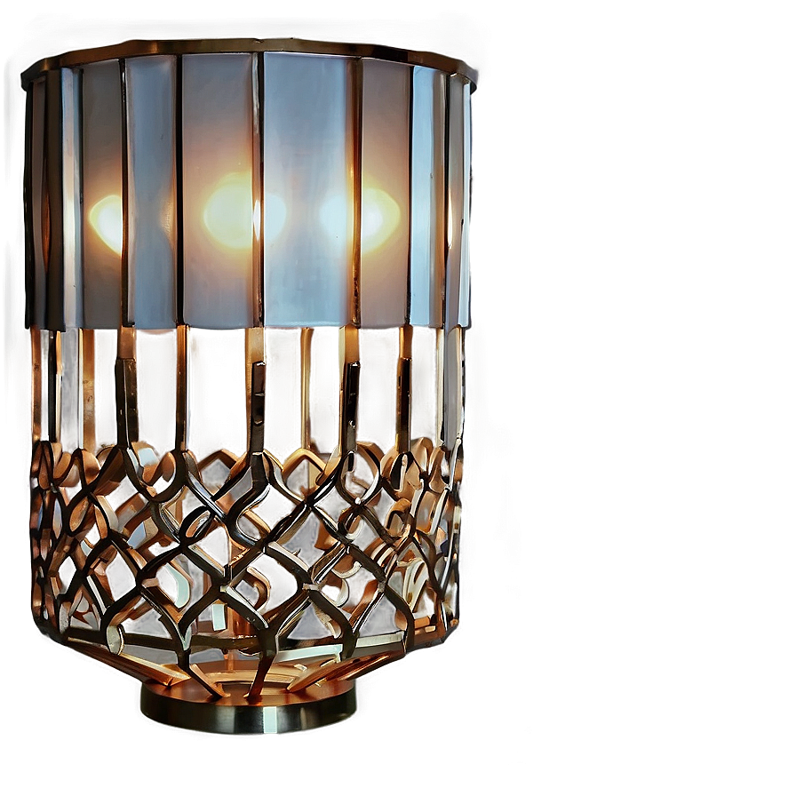 Gold Table Lamp Png Axb PNG Image