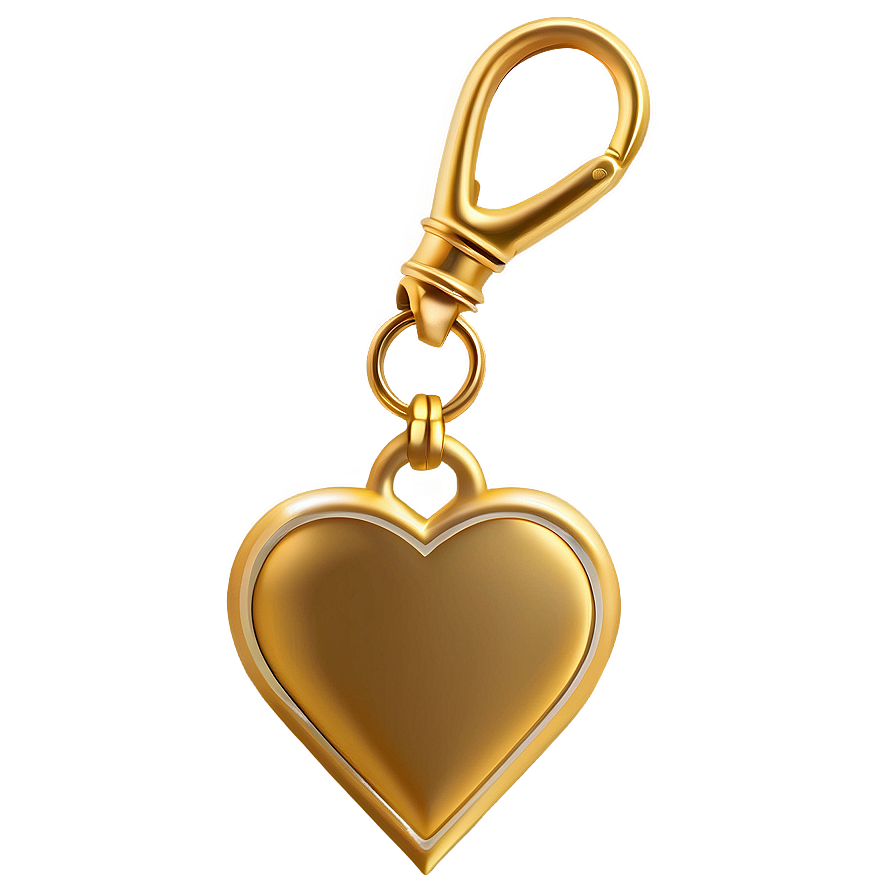 Gold Trim Heart Png Wby21 PNG Image