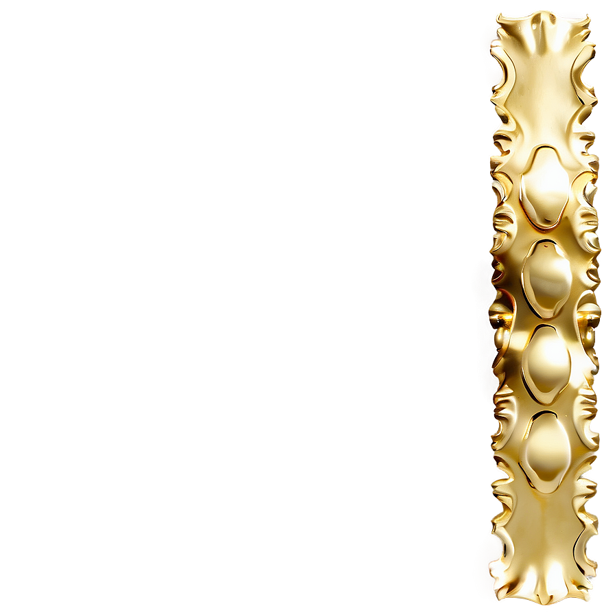 Gold Trim Scallop Png 40 PNG Image