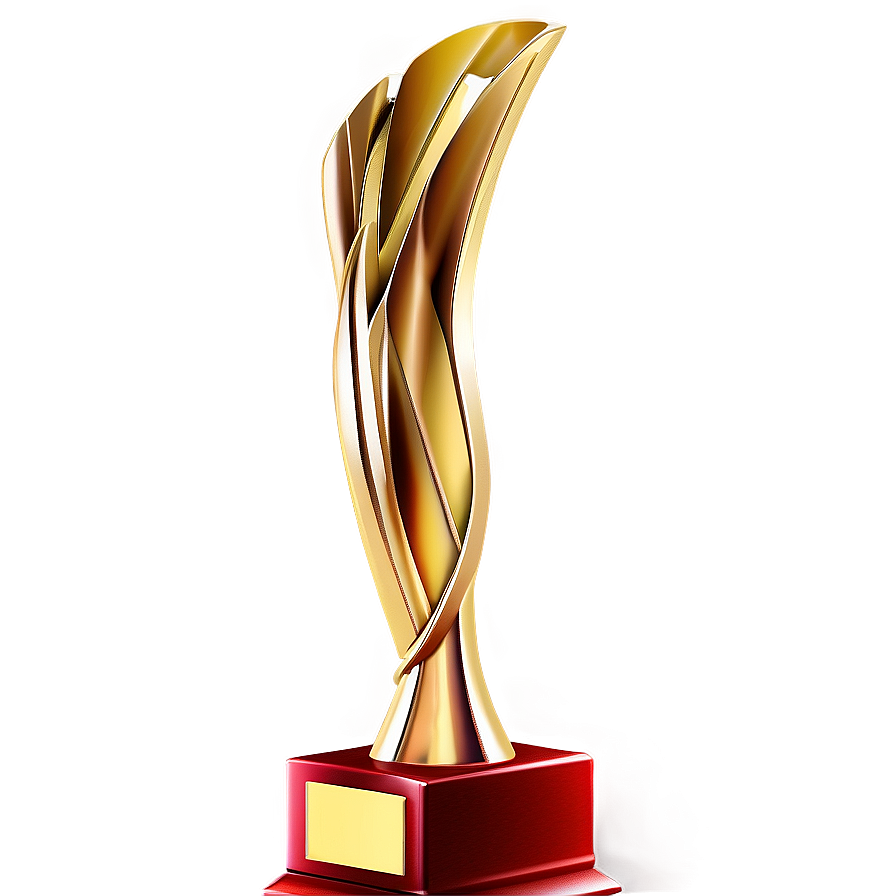 Gold Trophy Award Png Cei62 PNG Image