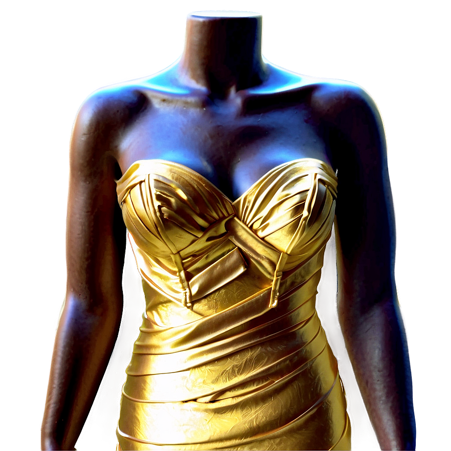 Gold Wedding Dresses Png Cak49 PNG Image