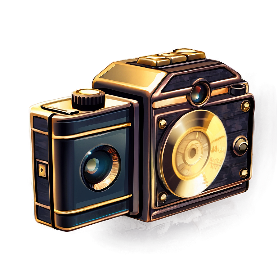 Golden Age Camera Png Wck PNG Image