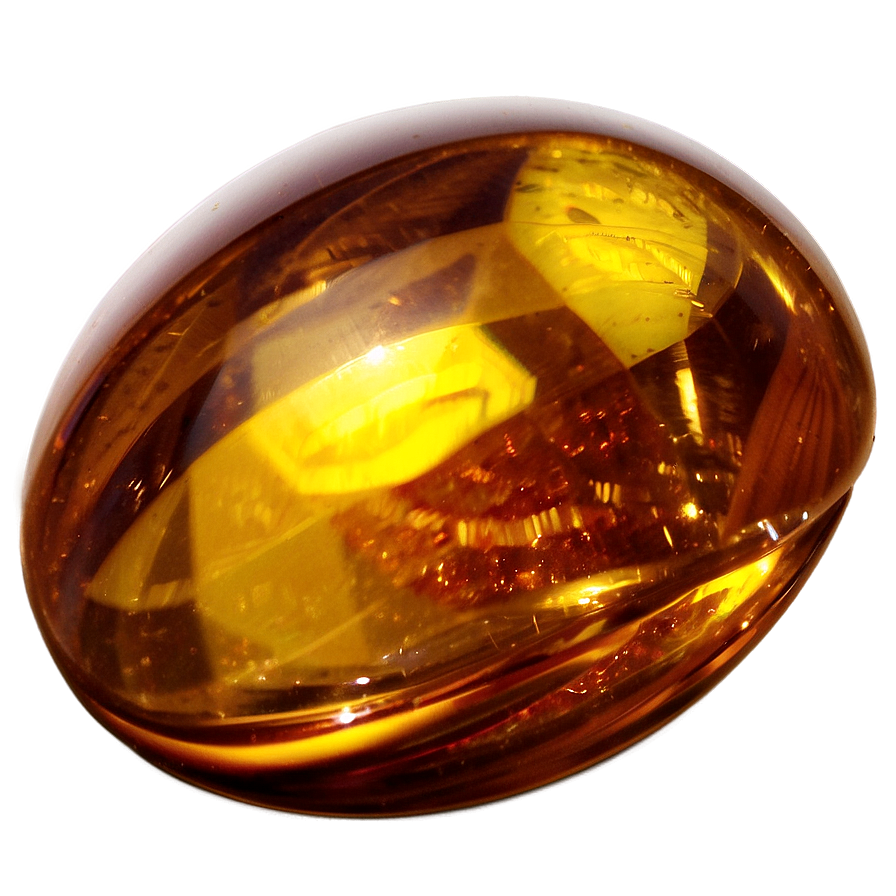 Golden Amber Bead Png 06242024 PNG Image