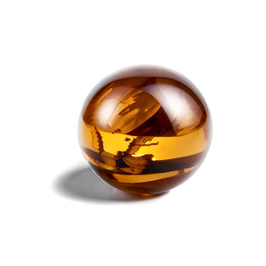 Golden Amber Bead Png Lhy29 PNG Image