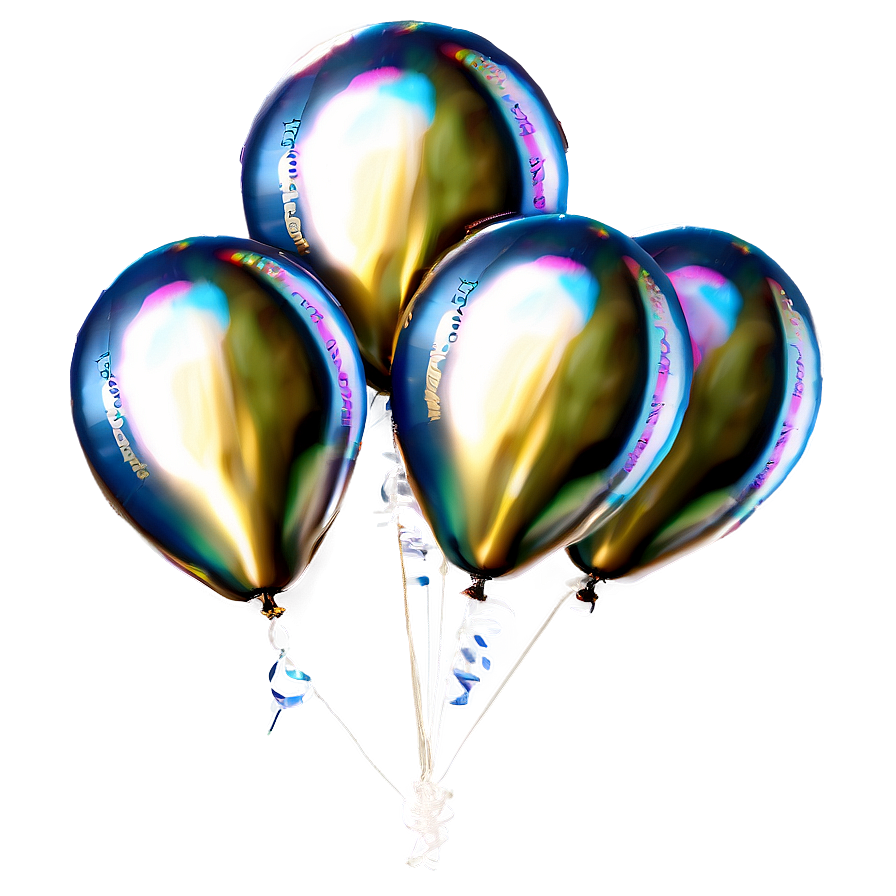 Golden Anniversary Balloon Png Dpf93 PNG Image