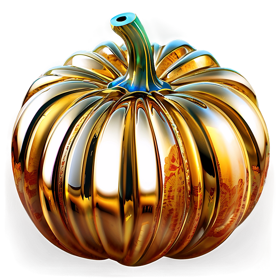 Golden Autumn Pumpkin Png 05242024 PNG Image