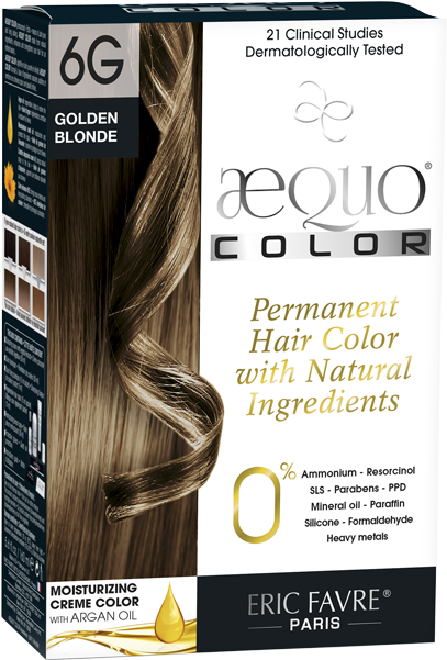 Golden Blonde Hair Color Product Packaging PNG Image