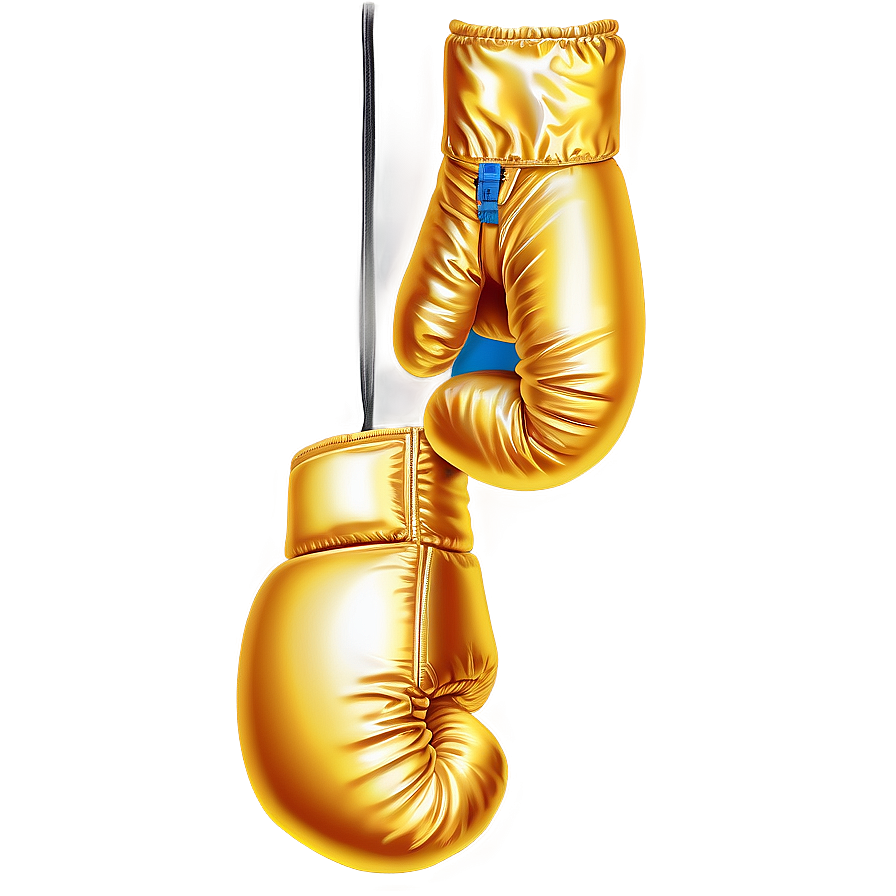 Golden Boxing Gloves Png Jtv49 PNG Image