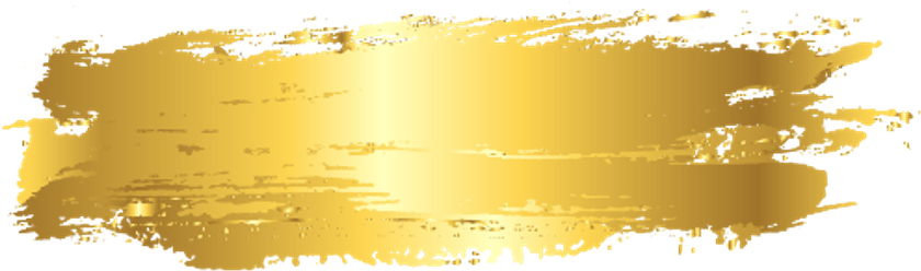 Golden Brush Stroke Texture PNG Image