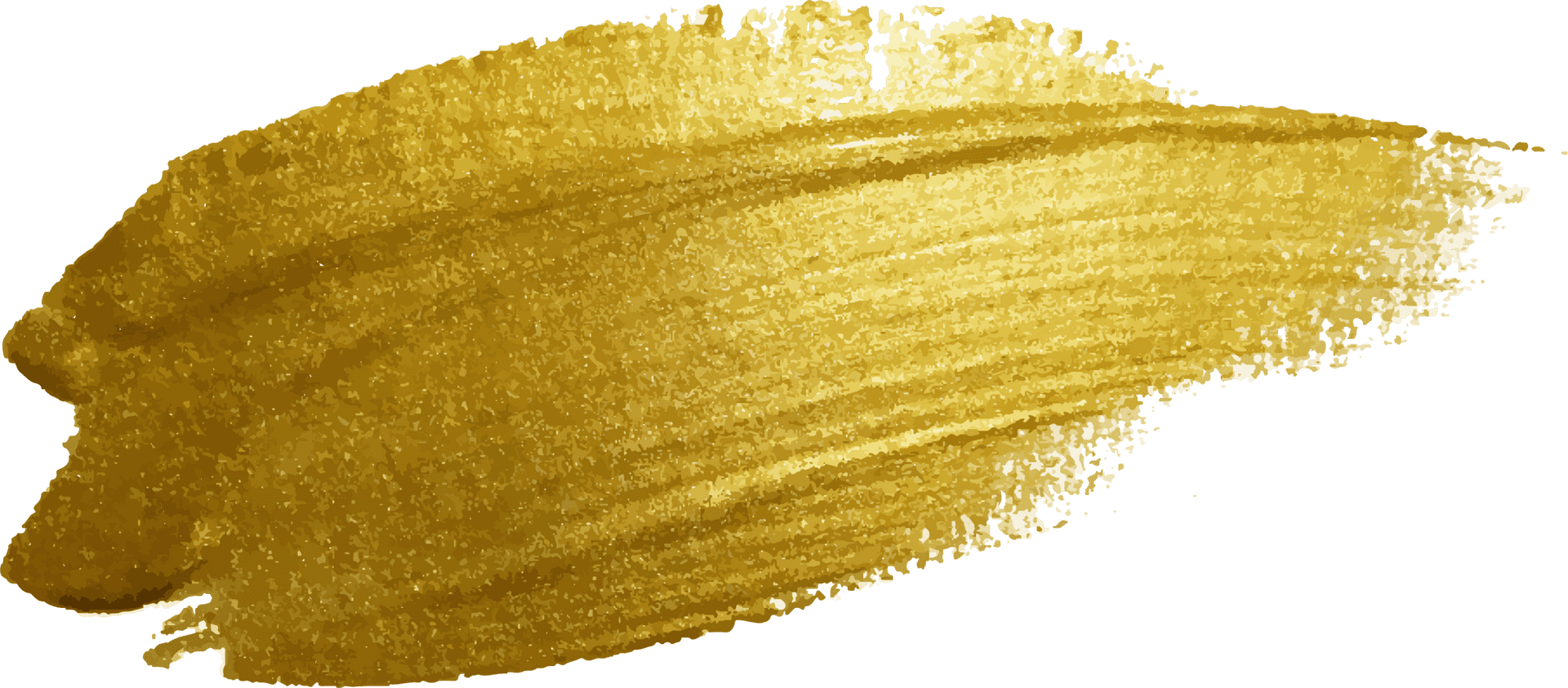 Golden Brush Stroke Texture PNG Image