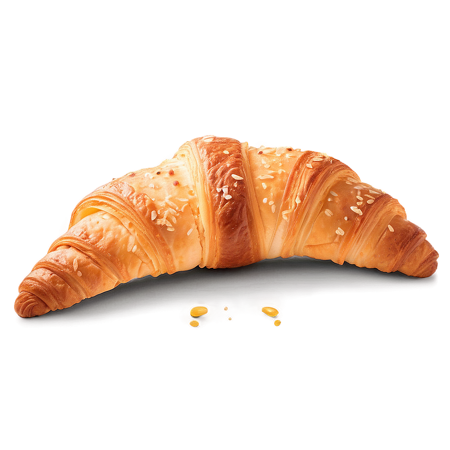 Golden Croissant Png Qhh97 PNG Image